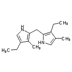 CAS#: 763885-46-7， 4-Ethyl-2-[(3-ethyl-4-methyl-1H-pyrrol-2-yl)methyl]-3-methyl-1H-pyrrole