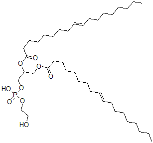 CAS 登录号：76391-83-8， [1-(羟基-(2-羟基乙氧基)磷酰)氧基-3-[(E)-十八碳-9-烯酰基]氧基丙-2-基](E)-十八碳-9-烯酸酯