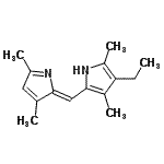 CAS#: 763915-09-9， 2-[(Z)-(3,5-Dimethyl-2H-pyrrol-2-ylidene)methyl]-4-ethyl-3,5-dimethyl-1H-pyrrole