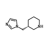CAS#: 763919-35-3， (3R)-3-(1H-Imidazol-1-ylmethyl)piperidine