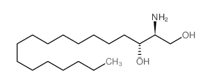 结构式 CAS# 764-22-7, D-赤式-二氢-D-鞘氨醇