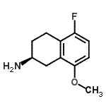 CAS#: 764616-76-4， (2S)-5-Fluoro-8-methoxy-1,2,3,4-tetrahydro-2-naphthalenamine