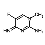 CAS#: 765218-13-1， 5-Fluoro-2-imino-1-methyl-1,2-dihydro-4-pyrimidinamine