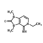 CAS#: 765222-17-1， 5-Ethyl-4-imino-1,3-dimethyl-1,3,4,5-tetrahydro-2H-imidazo[4,5-c]pyridin-2-one