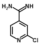 结构式 CAS# 765224-12-2, 2-氯-4-吡啶甲脒
