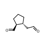 CAS#: 765288-09-3， (1S,2R)-2-(2-Oxoethyl)cyclopentanecarbaldehyde
