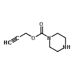 CAS#: 765308-59-6， 2-Propyn-1-yl 1-piperazinecarboxylate