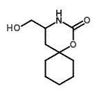 CAS#: 765310-83-6， 4-(Hydroxymethyl)-1-oxa-3-azaspiro[5.5]undecan-2-one