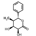 CAS#: 765941-78-4， (3S,4S,5R,6R)-3,4-Dihydroxy-5-methyl-6-phenyltetrahydro-2H-pyran-2-one