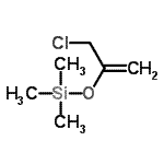 CAS#: 76634-95-2， [(3-Chloro-1-propen-2-yl)oxy](trimethyl)silane