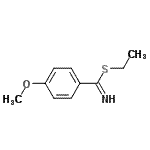 CAS#: 766478-93-7， Ethyl 4-methoxybenzenecarbimidothioate
