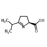 CAS#: 766484-93-9， (2S)-5-Isopropyl-3,4-dihydro-2H-pyrrole-2-carboxylic acid