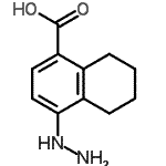 CAS#: 766487-95-0， 4-Hydrazino-5,6,7,8-tetrahydro-1-naphthalenecarboxylic acid
