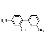CAS#: 767283-22-7， 5-Amino-2-(6-methyl-2-pyridinyl)phenol