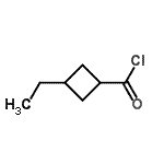CAS#: 76730-61-5， 3-Ethylcyclobutanecarbonyl chloride