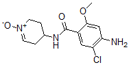 CAS#: 76773-83-6， N-(4'-(delta-1'-Piperidyl-N-Oxide))-4-Amino-5-Chloro-2-Methoxybenzamide