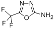 structure of CAS# 768-29-6, 5-(Trifluoromethyl)-1,3,4-Oxadiazol-2-Amine;5-(Trifluoromethyl)-1,3,4-Oxadiazol-2-Amine(SALTDATA: FREE);5-TRIFLUOROMETHYL-1,3,4-OXADIAZOL-2-YLAMINE;5-(Trifluoromethyl)-1,3,4-Oxadiazol-2-Amine