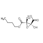 CAS#: 768310-39-0， (2S,3S)-3-(Butoxycarbonyl)-2,3-dihydroxy-2-oxiranecarboxylic acid