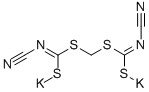 CAS#: 76837-94-0， Methylenebis(Cyanimidodithiocarbonic Acid)-S,S-Dipotassium Salt