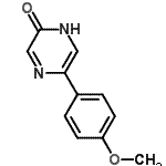 CAS#: 76849-79-1， 5-(4-Methoxyphenyl)-2(1H)-pyrazinone