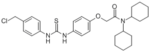 CAS#: 76870-16-1， 2-[4-[[4-(Chloromethyl)Phenyl]Carbamothioylamino]Phenoxy]-N,N-Dicyclohexylacetamide