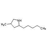 CAS#: 769061-69-0， 4-Methyl-2-pentylpyrrolidine