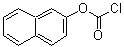 structure of CAS# 7693-50-7, 2-Naphthyl carbonochloridate;2-Naphthyl Chloroformate;2-Naphthyl chloroformate; >97%;CHLOROFORMICACID2-NAPHTHYLESTER