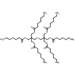 CAS#: 76939-66-7， 3-(Heptanoyloxy)-2-({3-(heptanoyloxy)-2,2-bis[(heptanoyloxy)methyl]propoxy}methyl)-2-[(heptanoyloxy)methyl]propyl heptanoate