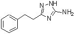 structure of CAS# 76955-91-4, 3-(2-Phenylethyl)-1H-1,2,4-triazol-5-amine;1H-1,2,4-triazol-5-amine, 3-(2-phenylethyl);1H-1,2,4-triazol-5-amine, 3-(2-phenylethyl)-;3-(2-phenylethyl)-1H-1,2,4-triazol-5-amine