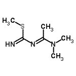 CAS#: 769911-78-6， Methyl N-[(1E)-1-(dimethylamino)ethylidene]carbamimidothioate