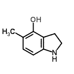 CAS#: 770250-71-0， 5-Methyl-4-indolinol