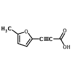 CAS#: 77034-21-0， 3-(5-Methyl-2-furyl)-2-propynoic acid