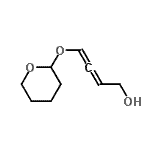 CAS#: 770658-69-0， 4-(Tetrahydro-2H-pyran-2-yloxy)-2,3-butadien-1-ol