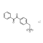 CAS#: 77076-13-2， Sodium {4-[oxo(phenyl)acetyl]phenyl}methanesulfonate