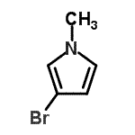 CAS#: 77123-94-5， 3-Bromo-1-methyl-1H-pyrrole