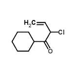 CAS#: 77131-93-2， 2-Chloro-1-cyclohexyl-3-buten-1-one