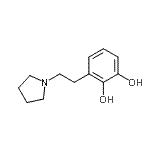 CAS#: 771416-06-9， 3-[2-(1-Pyrrolidinyl)ethyl]-1,2-benzenediol