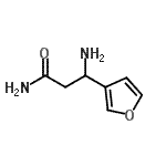CAS#: 771528-98-4， 3-Amino-3-(3-furyl)propanamide