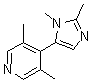 CAS#: 771541-05-0， 4-(1,2-Dimethyl-1H-imidazol-5-yl)-3,5-dimethylpyridine