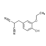 CAS#: 771559-45-6， (3-Ethoxy-4-hydroxybenzyl)malononitrile