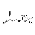 CAS#: 771566-36-0， 2-Methyl-2-propanyl (3,3-dicyano-2-propen-1-yl)carbamate