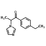 CAS#: 772308-05-1， 1-(4-Ethylphenyl)-2-(1H-imidazol-1-yl)-1-propanone