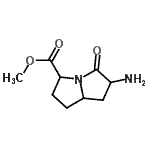 CAS#: 772337-03-8， Methyl 6-amino-5-oxohexahydro-1H-pyrrolizine-3-carboxylate