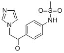CAS#: 77234-67-4， N-[4-(2-Imidazol-1-Ylacetyl)Phenyl]Methanesulfonamide