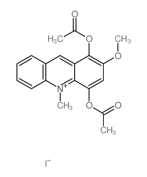 CAS#: 77282-22-5, (1-Acetyloxy-2-Methoxy-10-Methylacridin-10-Ium-4-Yl) Acetate Iodide
