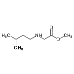 CAS#: 773032-89-6， Methyl N-(3-methylbutyl)glycinate