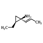 CAS#: 773050-38-7， (1R,2S)-2-Ethyl-1-[(1E)-1-propen-1-yl]cyclopropanamine