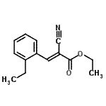 CAS#: 773091-70-6， Ethyl (2E)-2-cyano-3-(2-ethylphenyl)acrylate