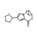 CAS#: 773098-05-8， Methyl 4-(1,3-dioxolan-2-yl)-1-methyl-1H-pyrrole-2-carboxylate