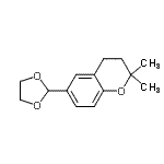 CAS#: 773102-09-3， 6-(1,3-Dioxolan-2-yl)-2,2-dimethylchromane